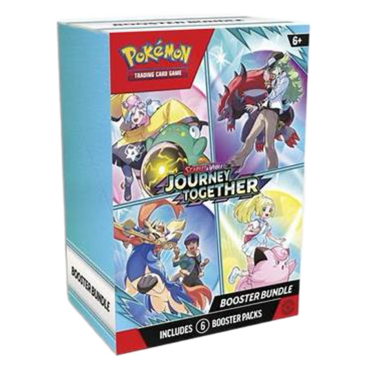 Pokemon TCG: Scarlet & Violet-Journey Together Booster Bundle (6 Packs)